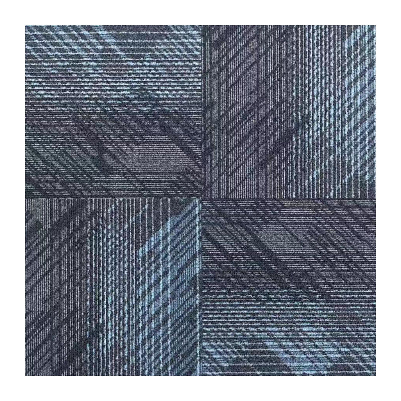 Comércio de escritórios azulejos de carpete de nylon com suporte de PVC pesado e fácil de instalar