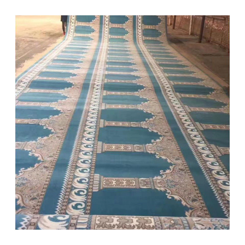 Rolo de tapete de mesquita lavável à mão ou à máquina em qualquer cor para oração de parede a parede