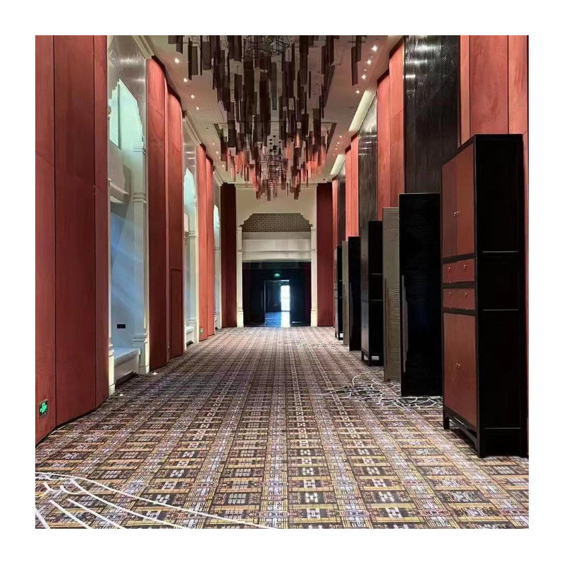 Estilo de Design Moderno Alta Pila Sala Comercial Custom Impressão de Nylon Tapete de Parede a Parede