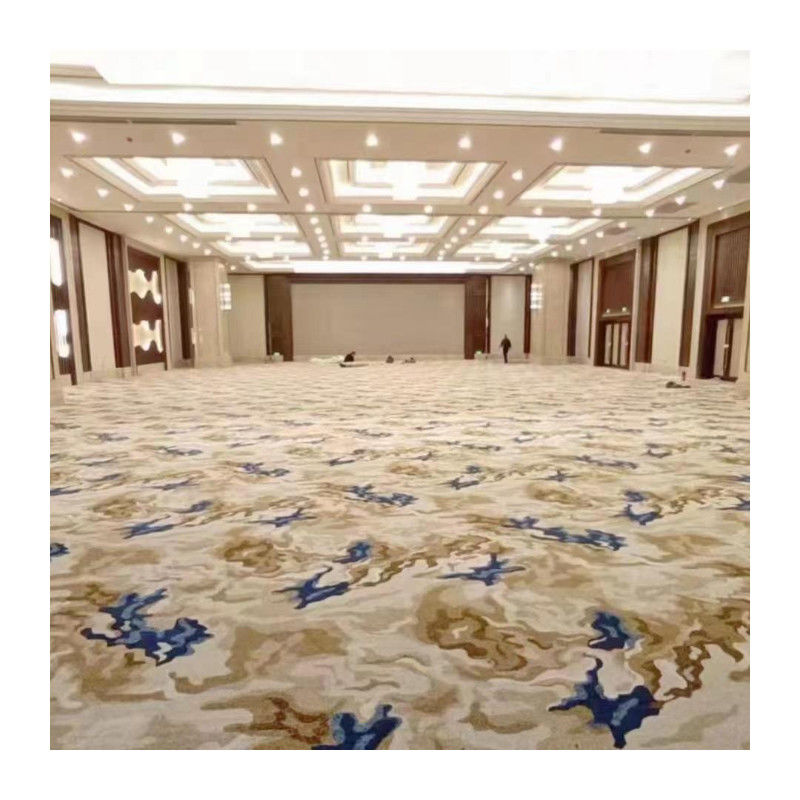 Solução de piso comercial 4m resistente ao fogo Nylon Tapete de parede a parede para WILTON