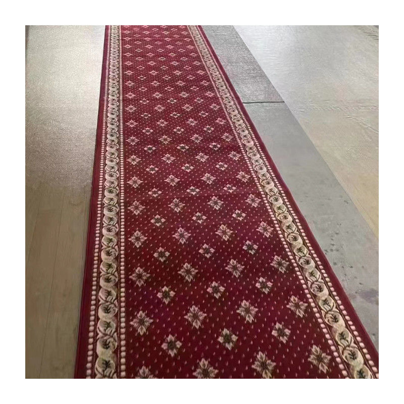 Tapetes personalizados Axminster Cut Pile Tapete de oração mesquita retângulo 4 * 25 rolo para mesquita