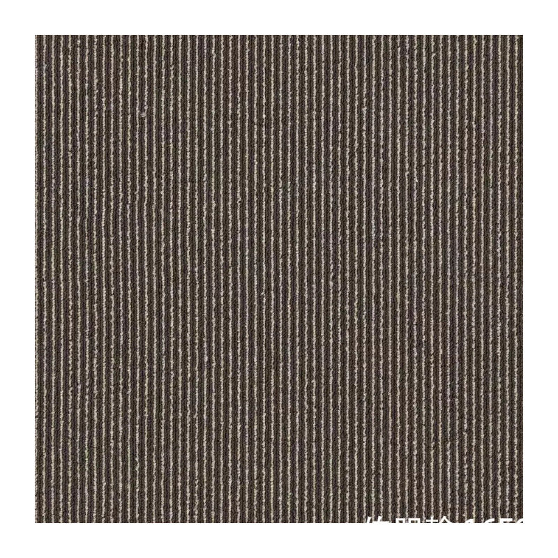 550 ± 5% azulejos de alfombra de nylon de laço nivelado tufted para escritórios e escolas comerciais modernos