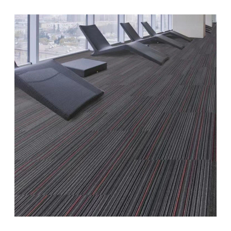 Carpetes de nylon modernos para escritórios comerciais 3,5 mm Altura de pilha 550 g Peso tufted