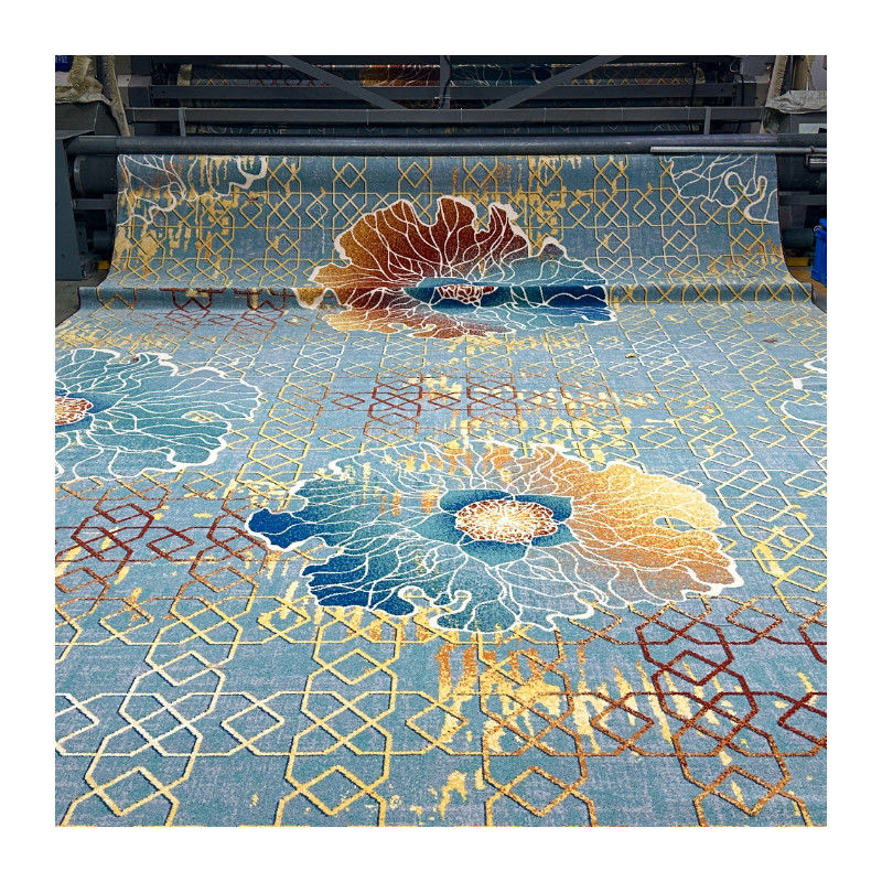Alfombra de banquete de hotel de luxo coberta de parede a parede para corredor de salão de banquete comercial