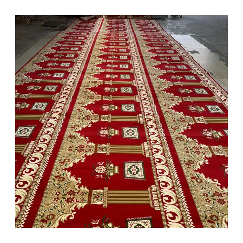Preços acessíveis MACHINE MADE Moderno estilo Mesquita Tapete de parede a parede em muitas cores