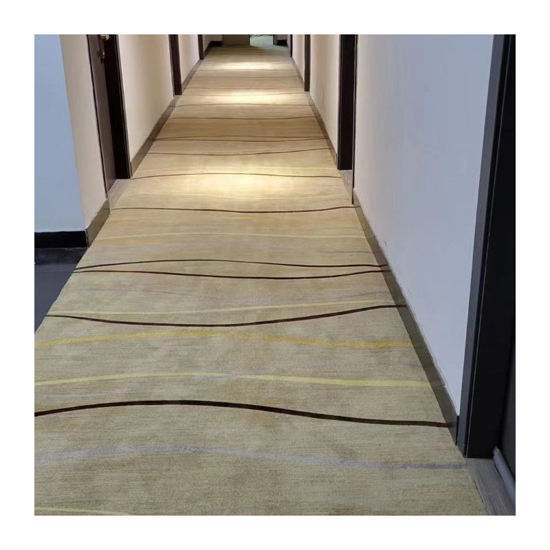 Design moderno Luxo Hotel de cinco estrelas Lobby Axminster Tapete Tapete Impresso de parede a parede