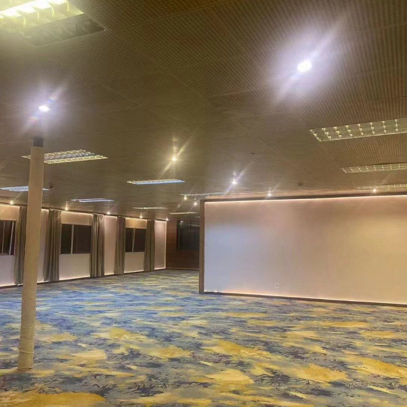 80% lã 20% tapete de nylon para banquete Salão de banquete Venda Custom Axminster Bola Tufted