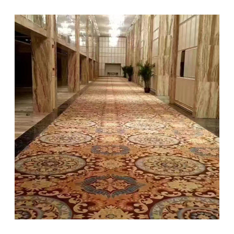 Tapete Axminster Tufted para Banquetes Casa Salão Corredor Resistente a Manchas Alturas de pilha 7-12mm